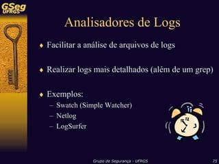 Sistemas de Detecção de Intrusão