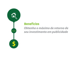 Beneficios
          Obtenha o máximo de retorno de
          seu investimento em publicidade
Imoveis
 