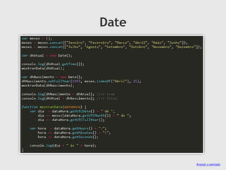 Date

Acessar o exemplo

 