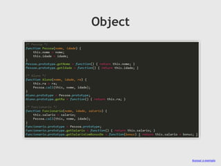 Object

Acessar o exemplo

 
