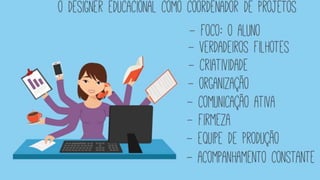 O trabalho do Designer Educacional no Moodle