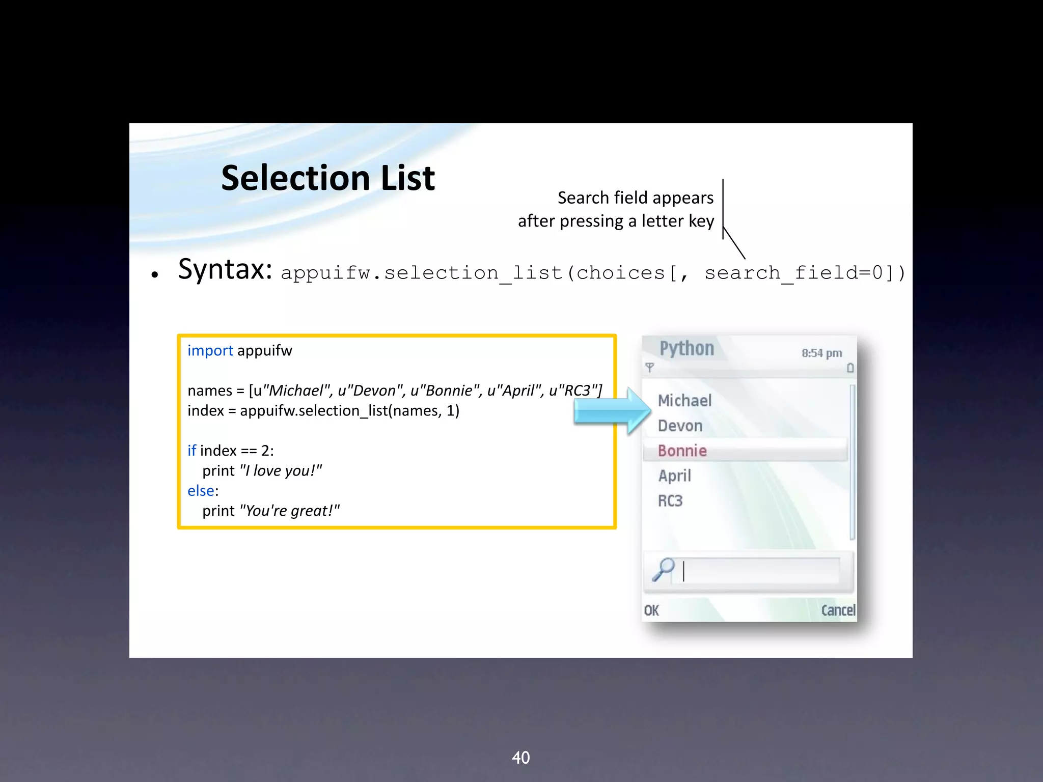 !"#"$%&'()*&+%                                !,%+@E(;6,0*(%88,%+-(
                                                   %;$,+(8+,--6#F(%(0,$$,+(/,"

!   !"#$%&'(!""#$%&'()*)+,$-./*$(,0+1-$+)(234()!5+1/%$)*6789:

    6789+$ %88:6;<

    #%7,-(=(>:!"#$%&'(!)*+!,'-./!)*+!0.//#'!)*+!123#(!)*+!456!7
    6#*,&(=(%88:6;<?-,0,@$69#A06-$B#%7,-1(CD

    6; 6#*,&(==(2'
        8+6#$(!8*(.-'*9.+:!
    ,0-,'
        8+6#$(!;.+<3'*=3'&>:!




      55                                    )#*+,%-(.%/01(2334



                                                  40
 
