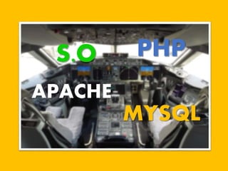 S.O
APACHE
PHP
MYSQL
 