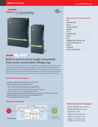 Softswitch Technology Mini dysc 50a-electrical-components | PDF