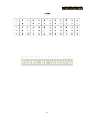 PDV: Física Mini-ensayo N°1 (2012)