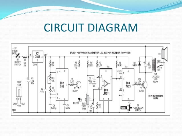 Circuit Diogram Of Anti Thift - 5 Circuit Diagram - Circuit Diogram Of Anti Thift