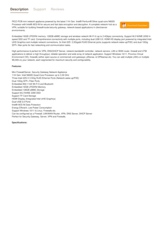 Power at Your Fingertips: The Pico Pc N6005 Mini Firewall Router Redefines Portable Network Security