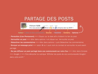 Mini guide google plus