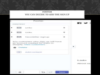 FOOTER
YOU CAN DECIDE TO ADD THE SIGN UP
 