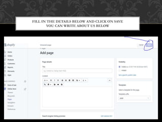 FILL IN THE DETAILS BELOW AND CLICK ON SAVE
YOU CAN WRITE ABOUT US BELOW
 