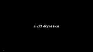 slight digression
24
 