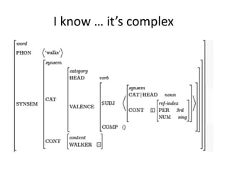 I know … it’s complex
 