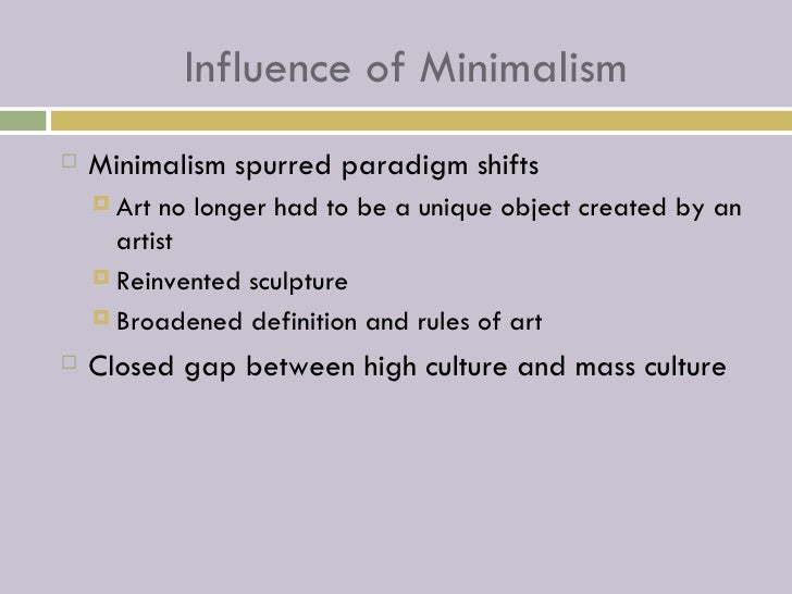 Minimalism 4th Hour