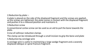 Minimally invasive percutaneous osteosynthesis | PPTX