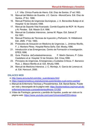 Mini manual de sueroterapia y venoclisis   ambulodegui  2018