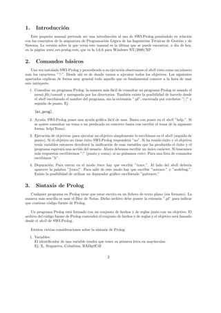Minimanualillo swi prolog | PDF