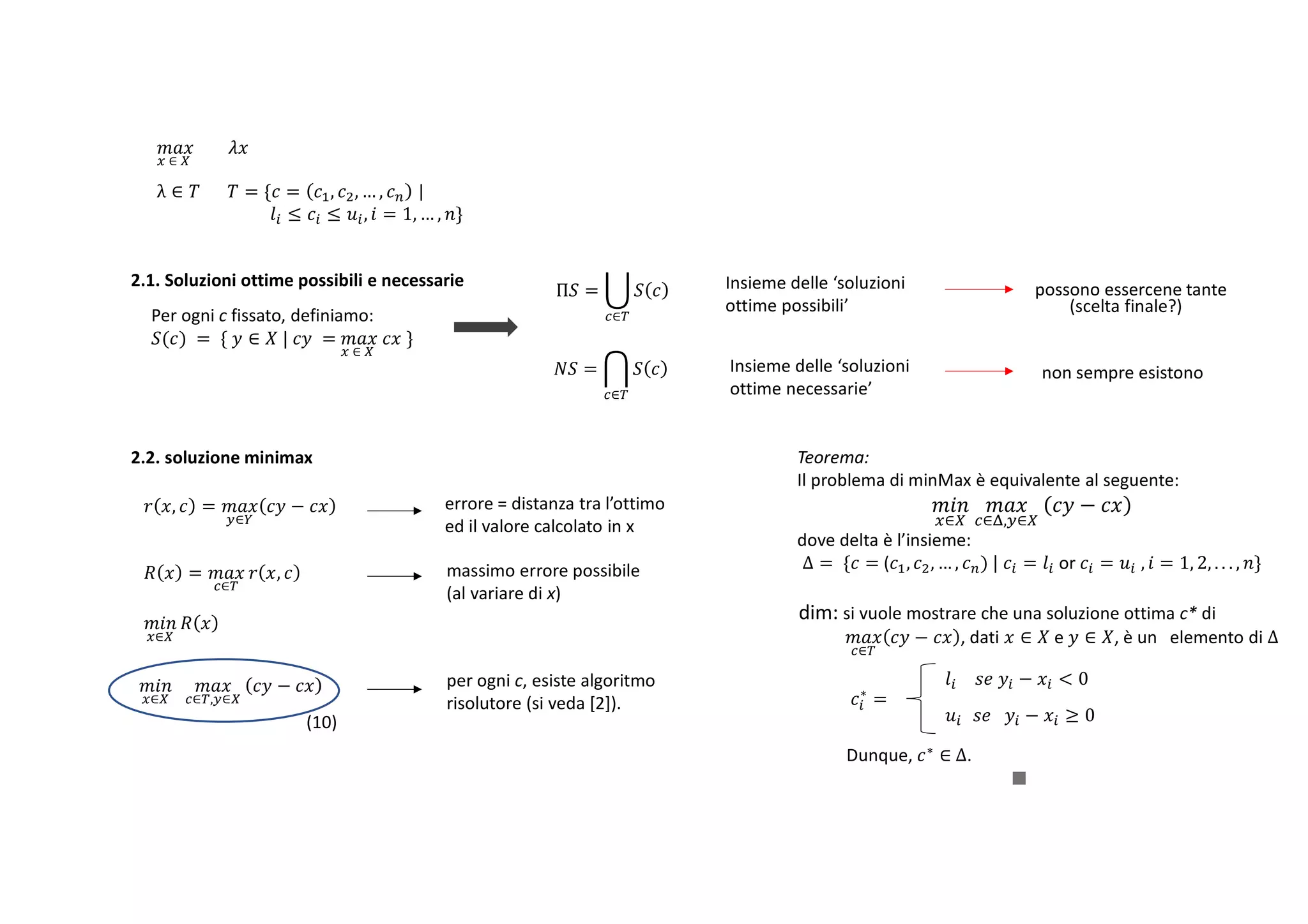 Minimax regret solution to linear programming problems with an interval ...