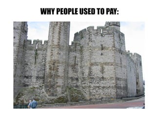 WHY PEOPLE USED TO PAY: 