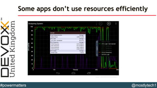 Some apps don’t use resources efficiently
Source: Trepn Profiler 5.0 screenshots
 