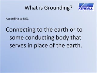 Minimizing electrical noise in panels | PPT