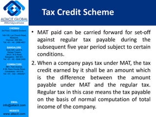 Minimum alternate tax | PPT