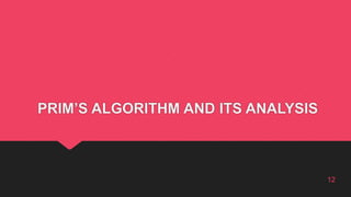 Minimum spanning tree | PPTX