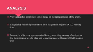 Minimum spanning tree | PPTX