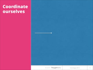 Coordinate
ourselves

© 2014

Converge 2014

!5

 