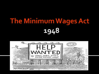 1948 Minimum Wage cartoon 2 - search ID efin267 