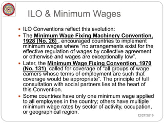 Minimum wages and payments | PPTX