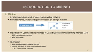 Mininet demo | PPTX