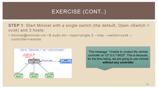 Mininet demo | PPTX
