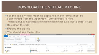 Mininet demo | PPTX