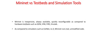 Mininet introduction | PDF