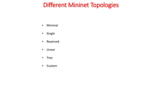 Mininet introduction | PDF