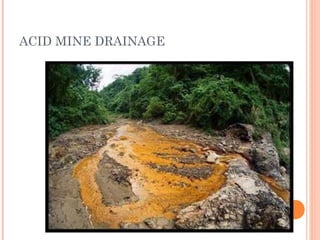ACID MINE DRAINAGE
 