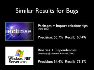 Mining Software Archives to Support Software Development