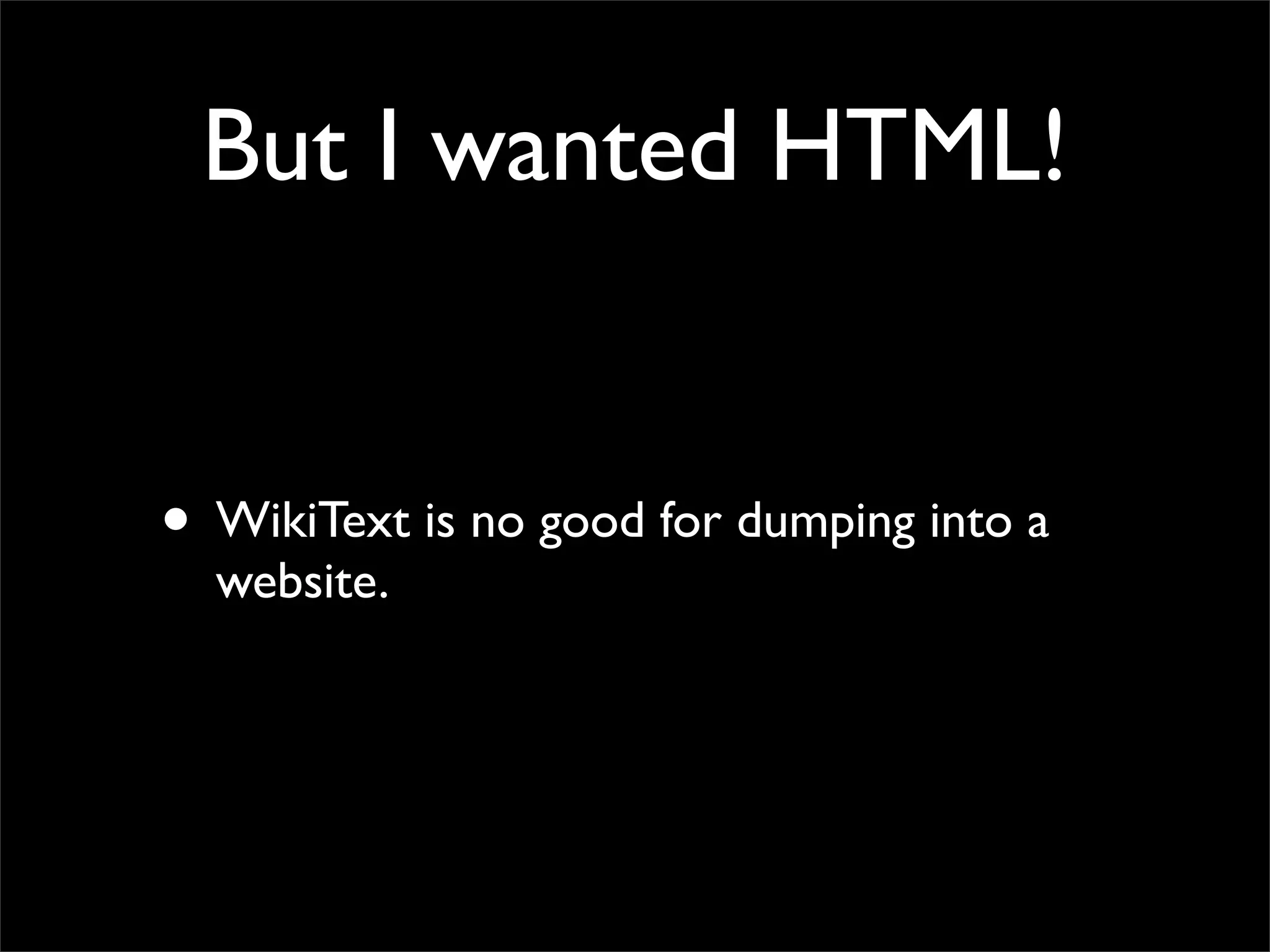 Mining Wikipedia For Awesome Data