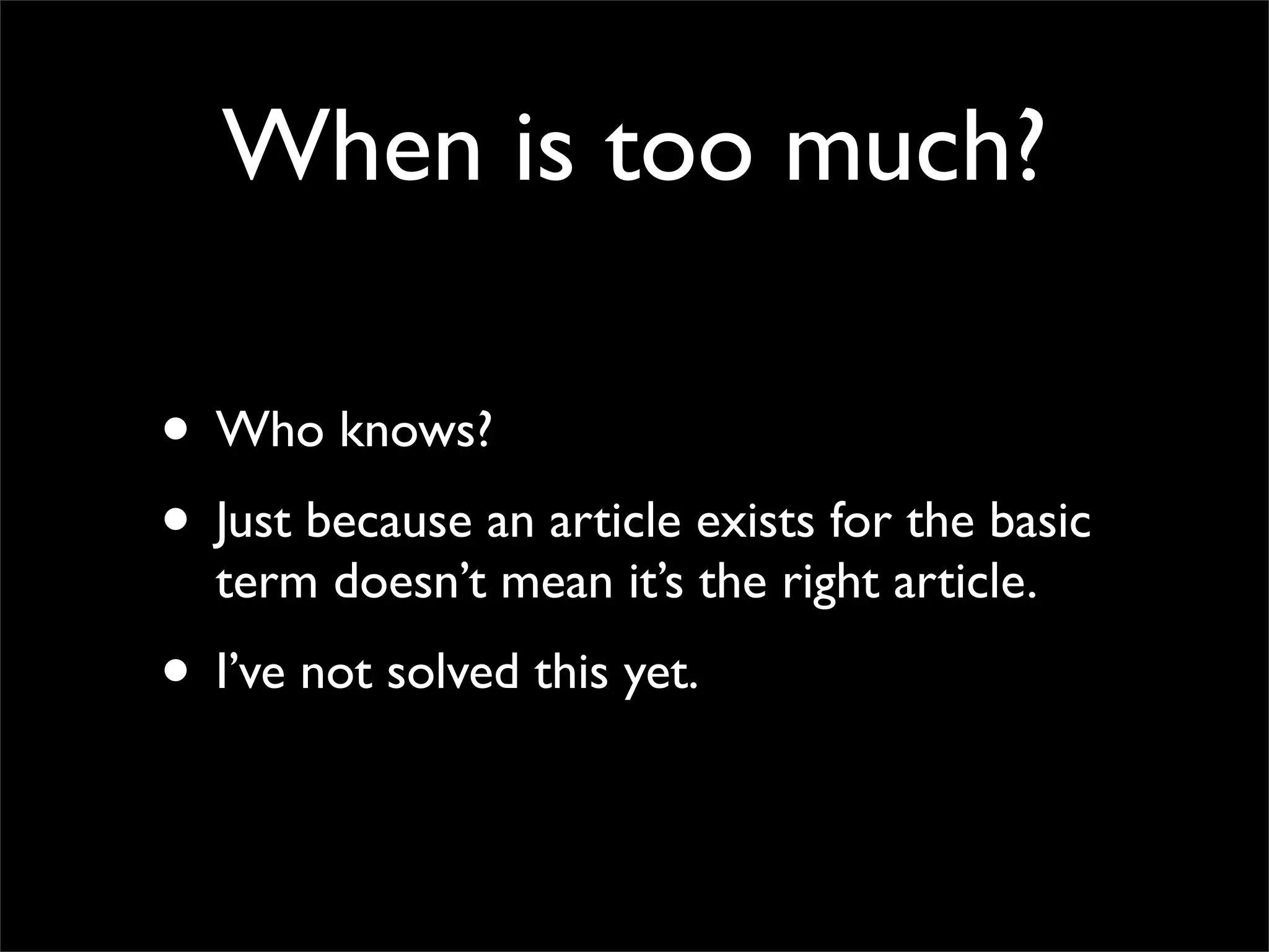 Mining Wikipedia For Awesome Data