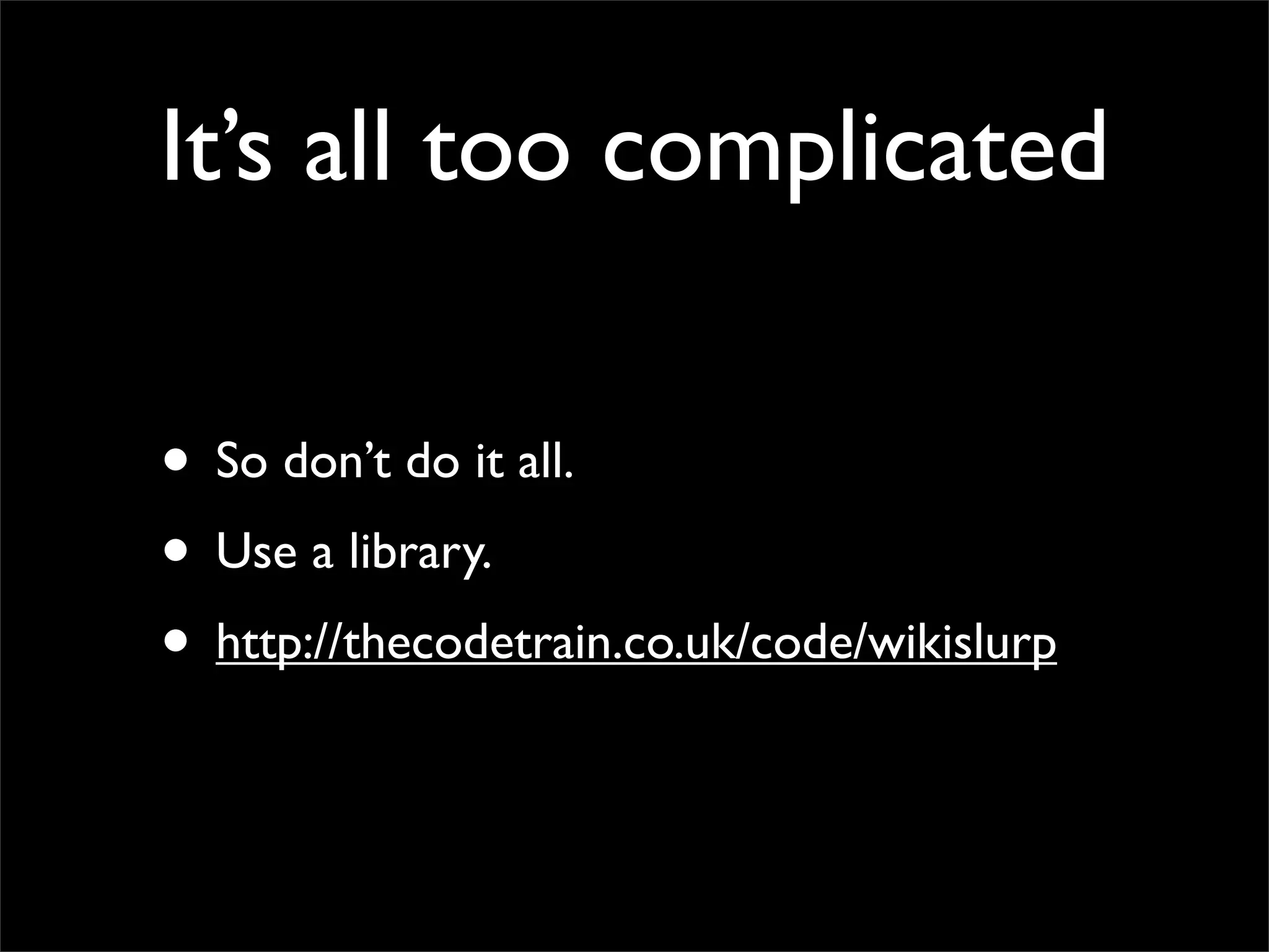 Mining Wikipedia For Awesome Data