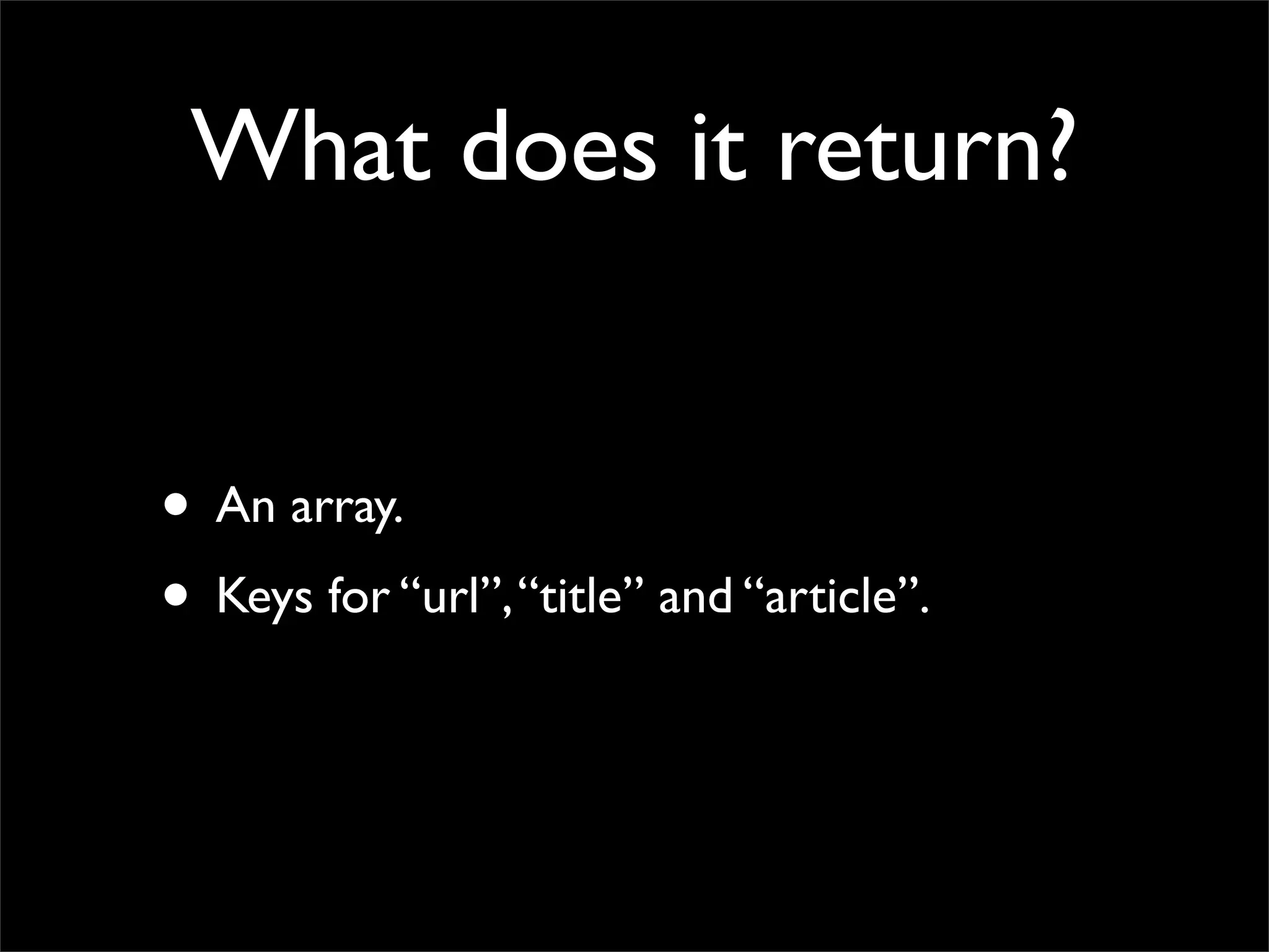 Mining Wikipedia For Awesome Data