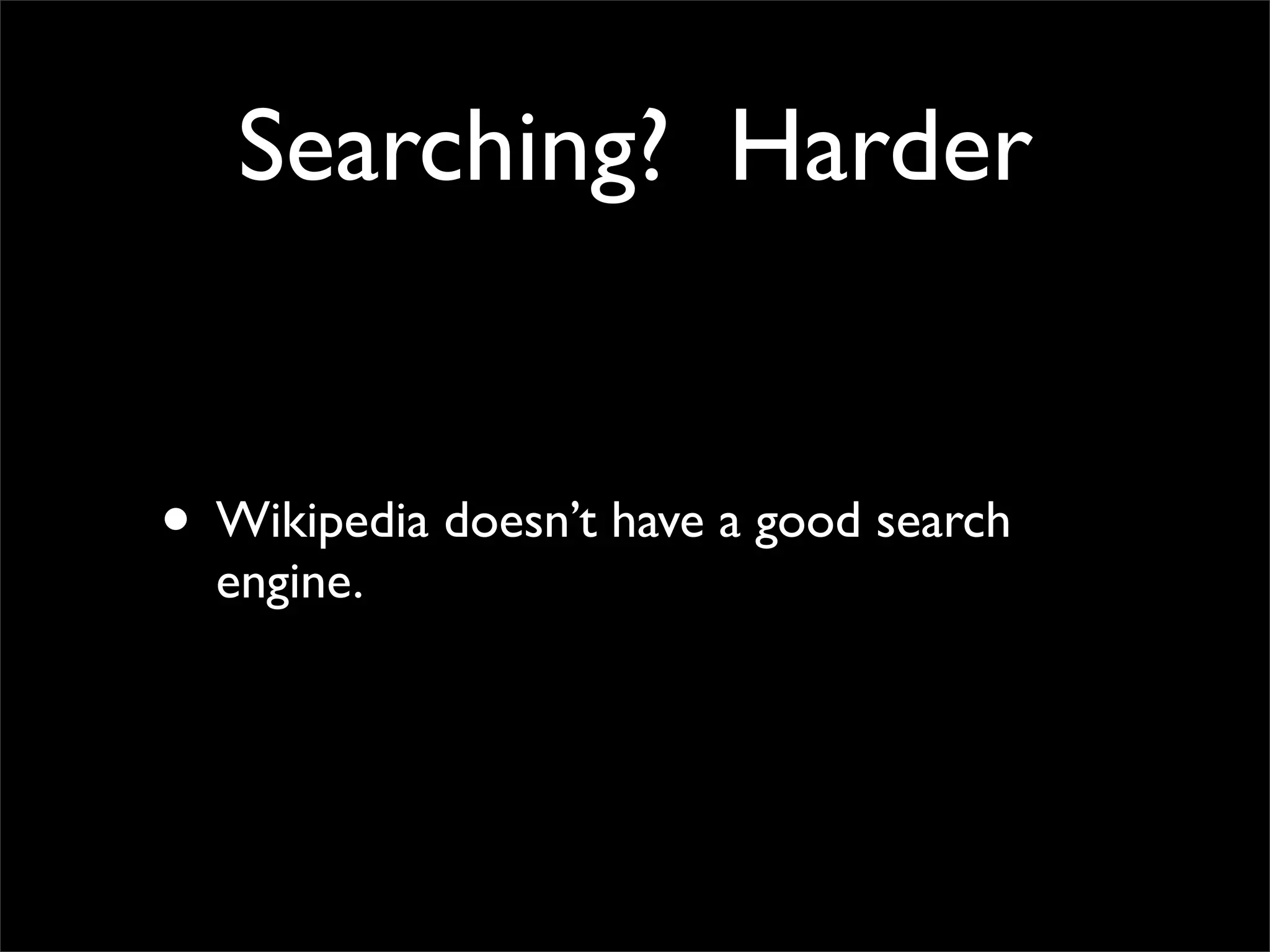 Mining Wikipedia For Awesome Data