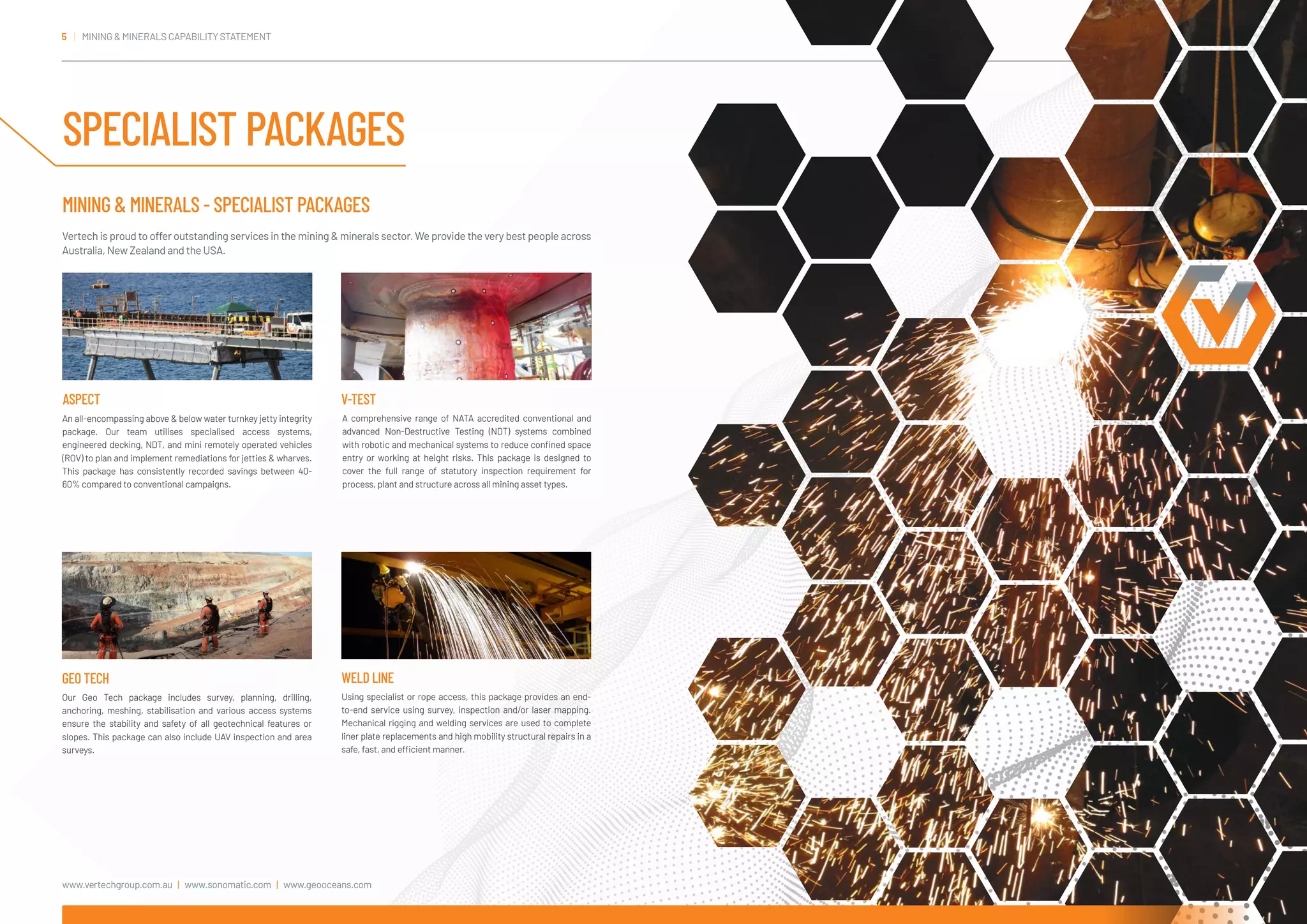 Vertech Mining & Minerals Capability Statement | PDF