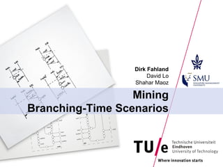 Dirk Fahland
David Lo
Shahar Maoz

Mining
Branching-Time Scenarios

 