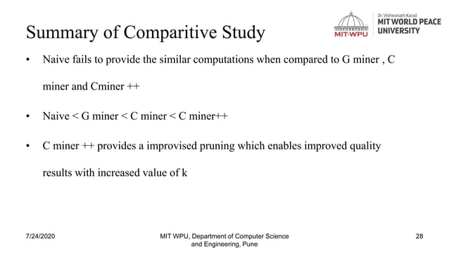 Mining competitors from large unstructured data | PPT