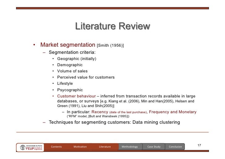 Literature review on customer loyalty programs