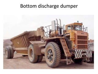 Bottom discharge dumper
 