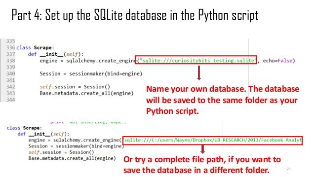 Curiosity Bits Python Tutorial: Mining Facebook Fan Page - getting po…
