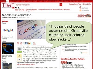 Greenville to Google: “ We’re feeling lucky!” 