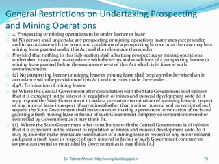 Mining law | PPTX
